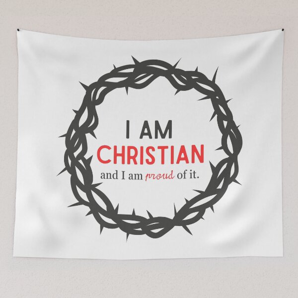 Item preview, I am Christian and I am proud of it designed and sold by vinxChosen.