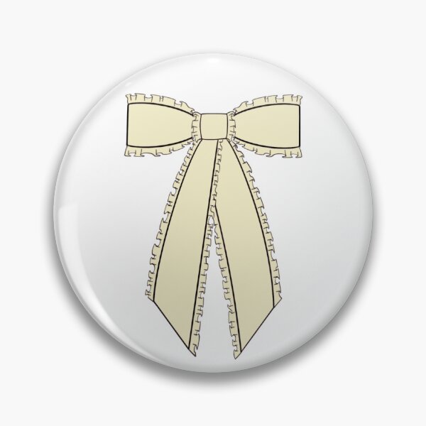 Item preview, pale yellow bow designed and sold by Spiraltv.
