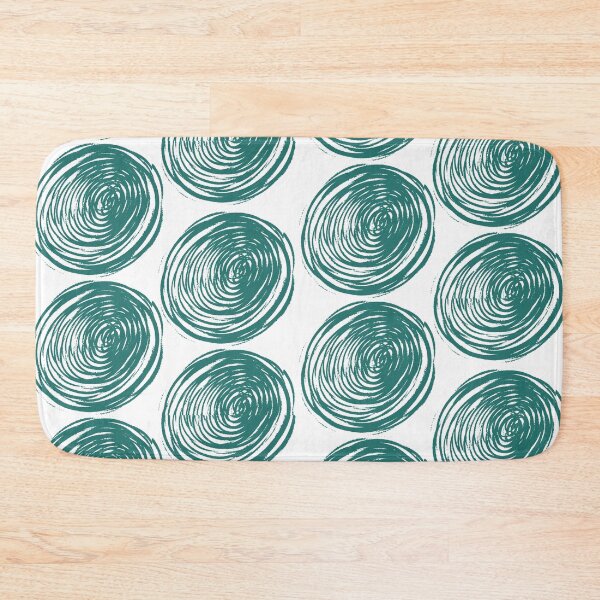 Item preview, Teal abstract circles  designed and sold by Erinelyse827.