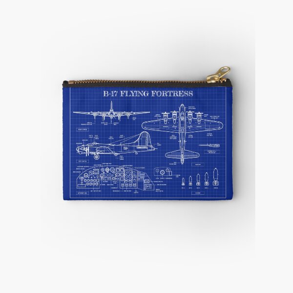 Item preview, B-17 Flying Fortress (Blueprint - Horizontal) designed and sold by BGALAXY.