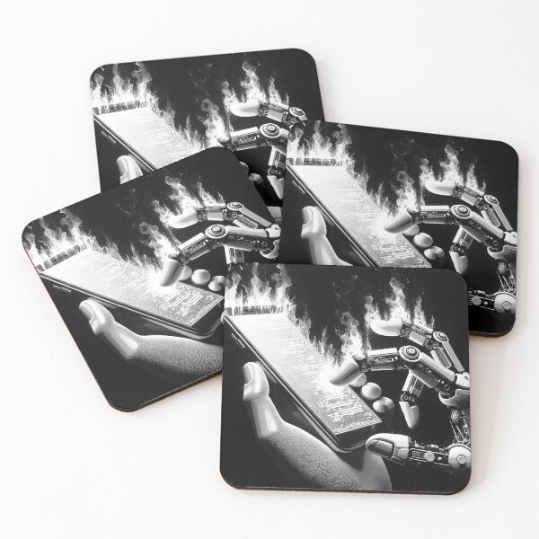 Item preview, Exploding fiery cellphone designed and sold by SideStandSis.