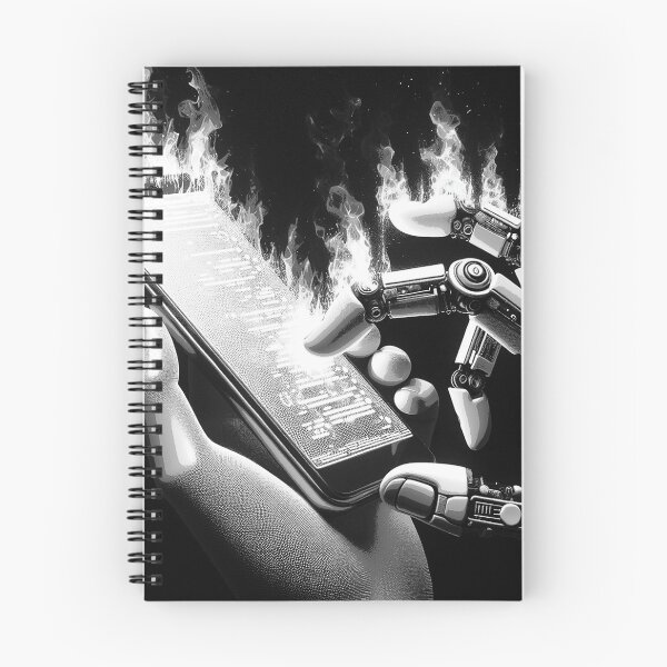 Item preview, Exploding fiery cellphone designed and sold by SideStandSis.
