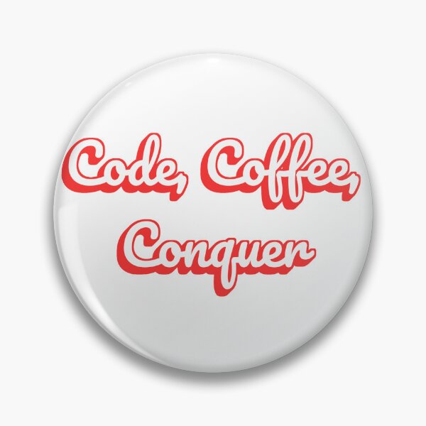 Item preview, Code, Coffee, Conquer designed and sold by QuoteQuest.