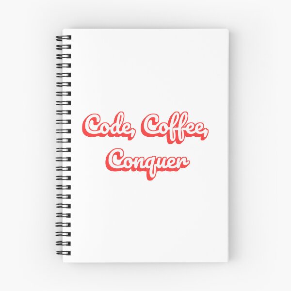 Item preview, Code, Coffee, Conquer designed and sold by QuoteQuest.