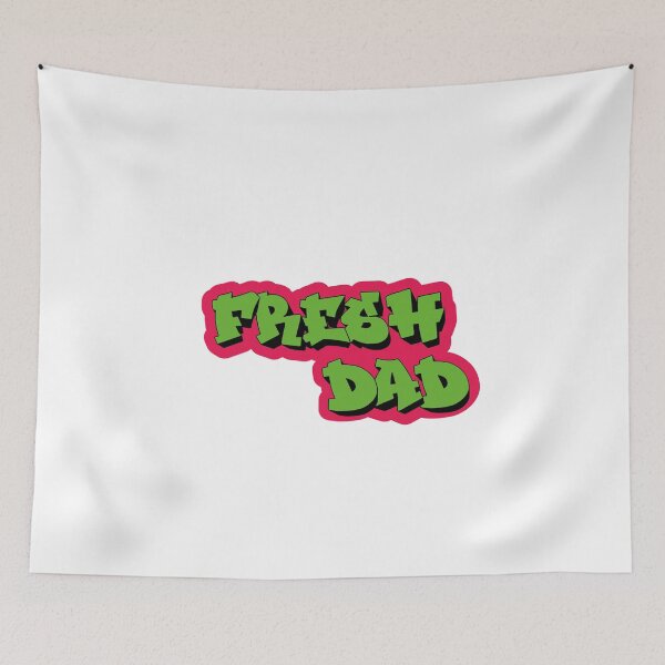 Aperçu de l'œuvre Fresh Dad "Texte promotionnel Fresh Prince" créée et vendue par Itmastersvg.