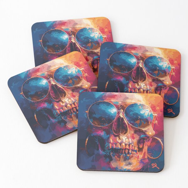 Item preview, The Skull with Sunglasses - Skull, skull with sunglasses designed and sold by HIGUMAX.