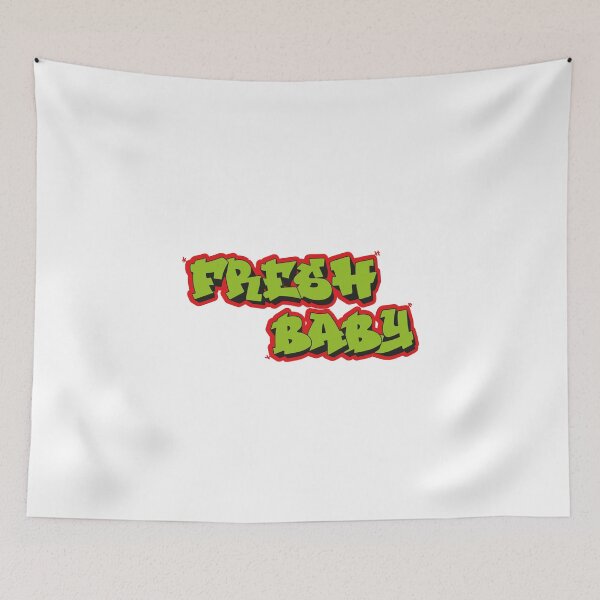 Aperçu de l'œuvre Fresh Baby "Texte promotionnel Fresh Prince" créée et vendue par Itmastersvg.