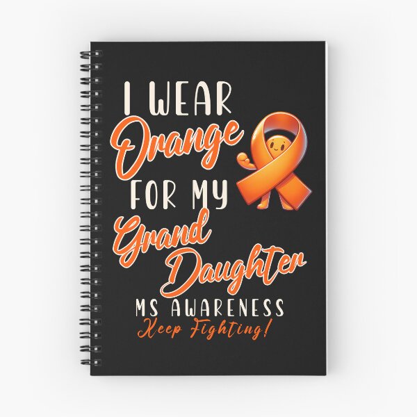 Item preview, MS Awareness I Wear Orange For My Granddaughter  designed and sold by ZeptepiTrends.
