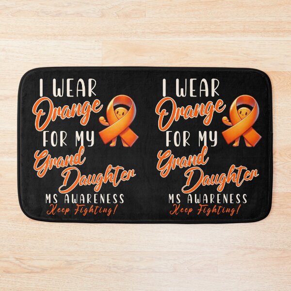 Item preview, MS Awareness I Wear Orange For My Granddaughter  designed and sold by ZeptepiTrends.