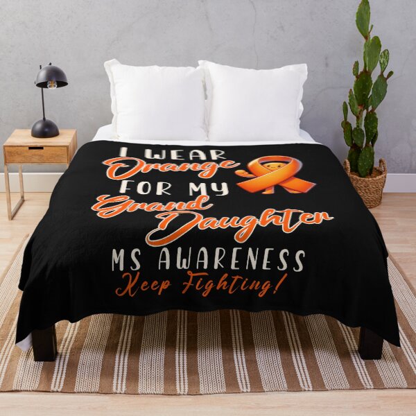 Item preview, MS Awareness I Wear Orange For My Granddaughter  designed and sold by ZeptepiTrends.