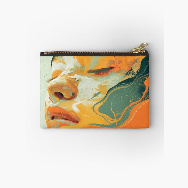 Item preview, Woman's face in orange marble designed and sold by iparhaizeaphoto.