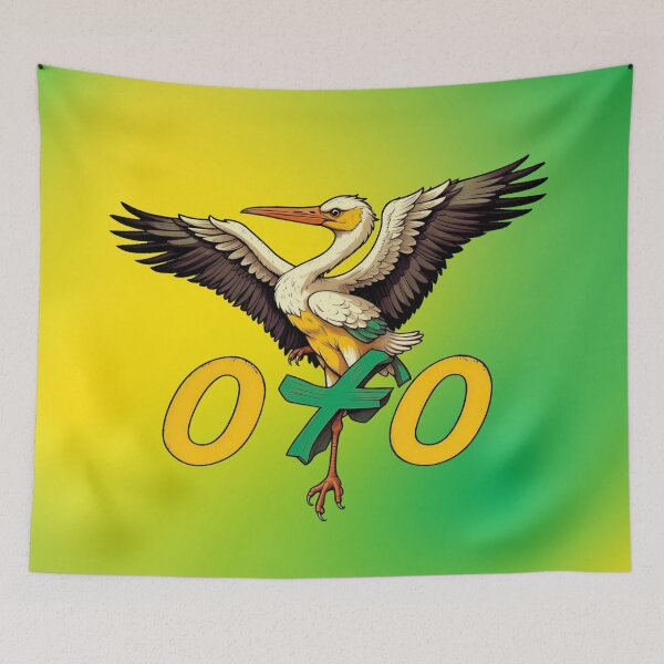 Item preview, The stork from The Hague designed and sold by canvasriddle.