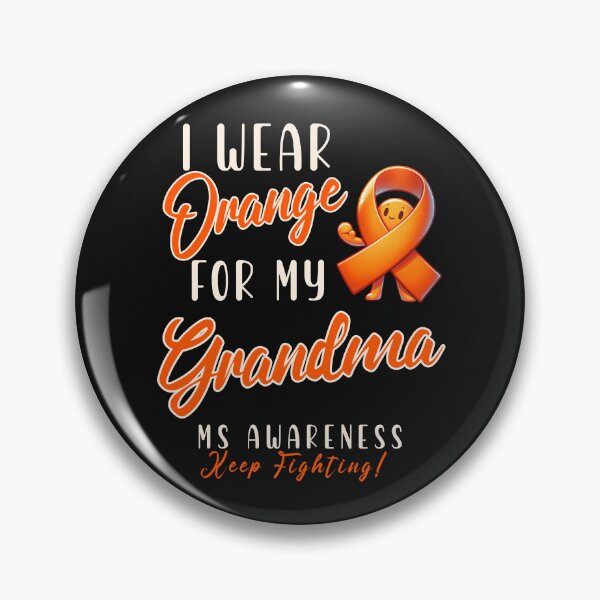 Item preview, MS Awareness I Wear Orange For My Grandma  designed and sold by ZeptepiTrends.