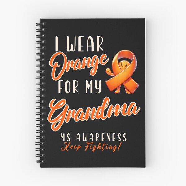 Item preview, MS Awareness I Wear Orange For My Grandma  designed and sold by ZeptepiTrends.