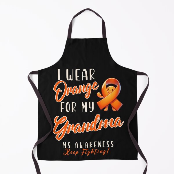 Item preview, MS Awareness I Wear Orange For My Grandma designed and sold by ZeptepiTrends.