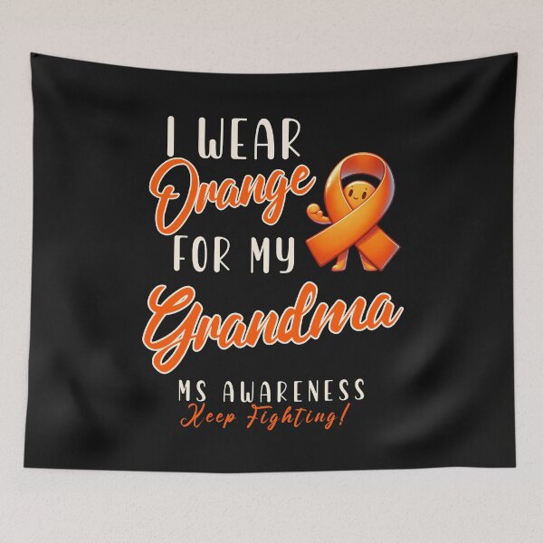 Item preview, MS Awareness I Wear Orange For My Grandma  designed and sold by ZeptepiTrends.