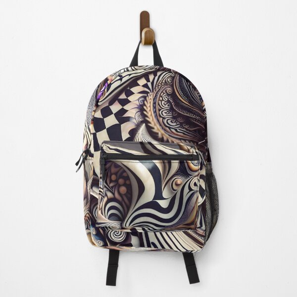 Item preview, Mystical Feline: A Dance of Patterns designed and sold by DriipDropDesign.