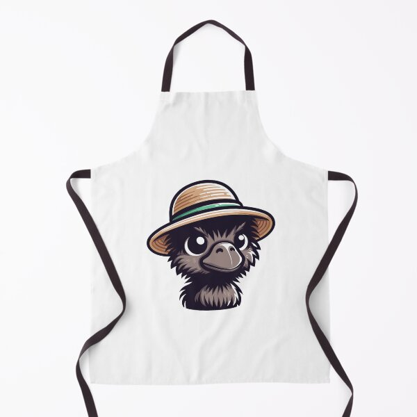 Item preview, Cool Emu in Hat designed and sold by ArtfulWeave.
