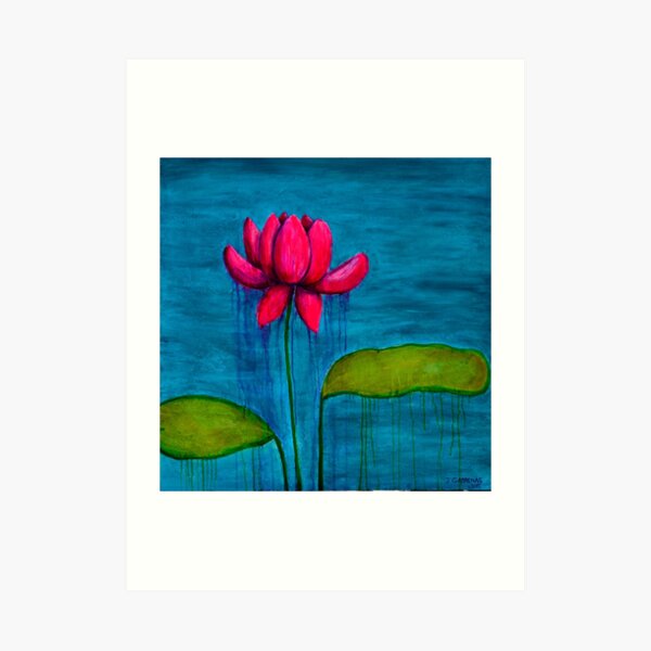 Pink Lotus Art Print