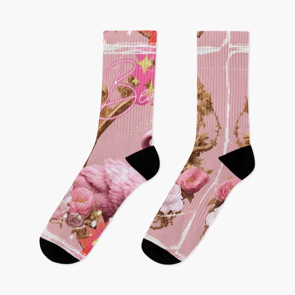 Item preview, Beautiful Pink Swan, flowers, femininity, beauty and love, rococò vibes designed and sold by Sugar Wisdom .