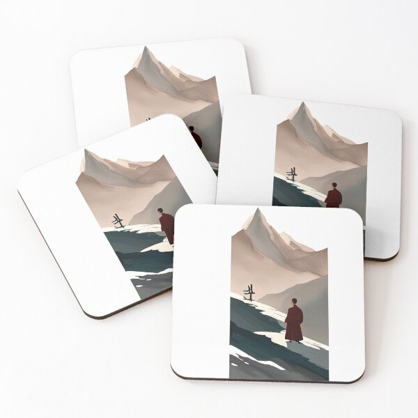 Item preview, The monk on the mountain designed and sold by eikulabs.