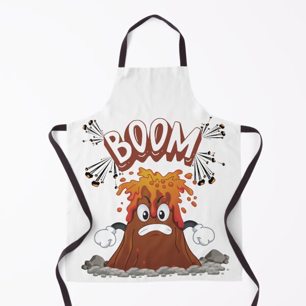 Item preview, EXPLODES LIKE A VOLCANO designed and sold by stickersrafisa.