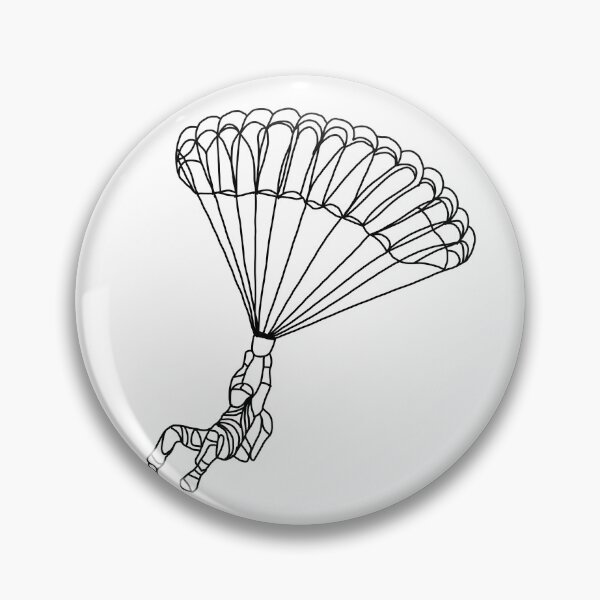Item preview, Parachuter Line Art designed and sold by irissletters.