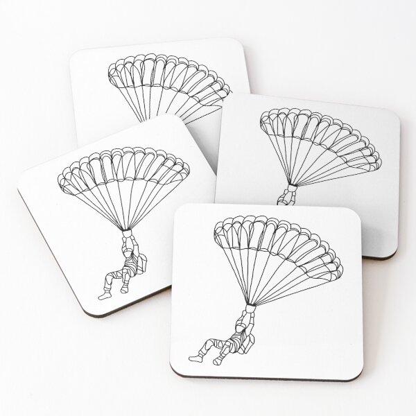 Item preview, Parachuter Line Art designed and sold by irissletters.