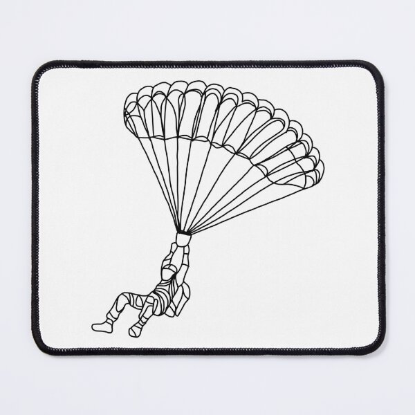Item preview, Parachuter Line Art designed and sold by irissletters.