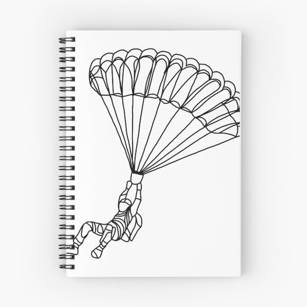 Item preview, Parachuter Line Art designed and sold by irissletters.