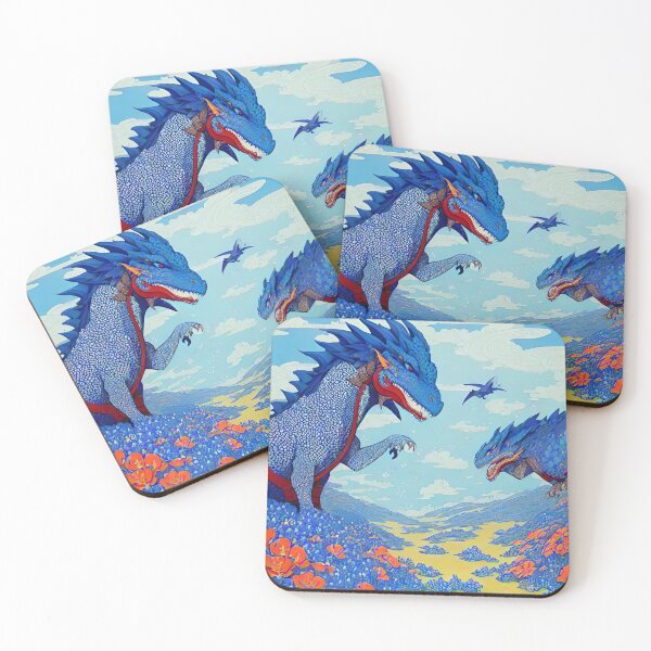 Item preview, Texas Bluebonnet Dragons designed and sold by FrictionMaxxing.