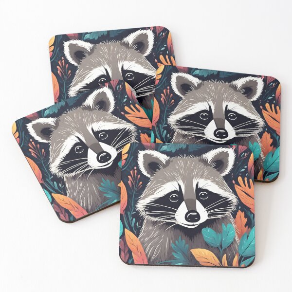 Item preview, Funny Raccoon Art and Cute Raccoon Gifts For Raccoon Lovers  designed and sold by Cuteanimalgifts.
