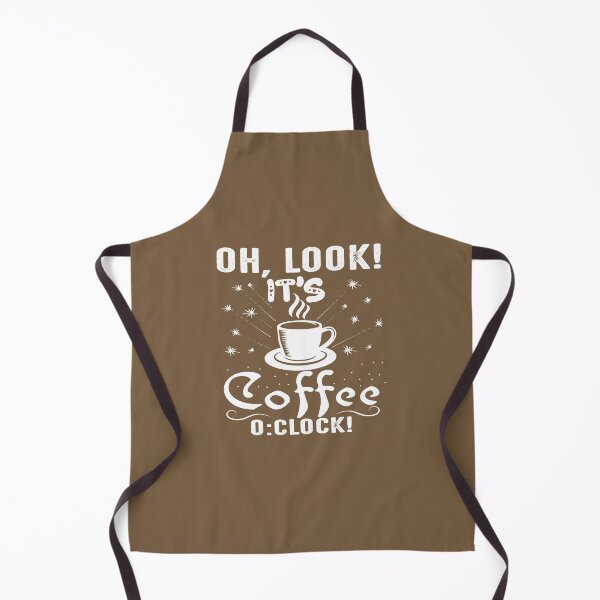 Item preview, Oh Look It's Coffee O: Clock ! designed and sold by MacMerch121.