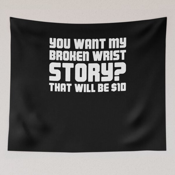 Item preview, Story - Funny Broken Wrist Get Well Soon Gift designed and sold by Jam Jar.