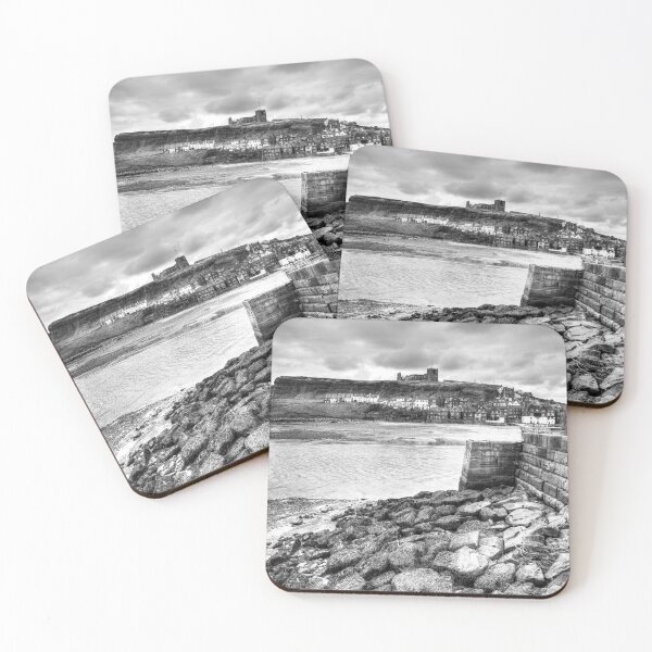 Item preview, Moody Whitby, Yorkshire, Black And White designed and sold by Paul Thompson Photography.