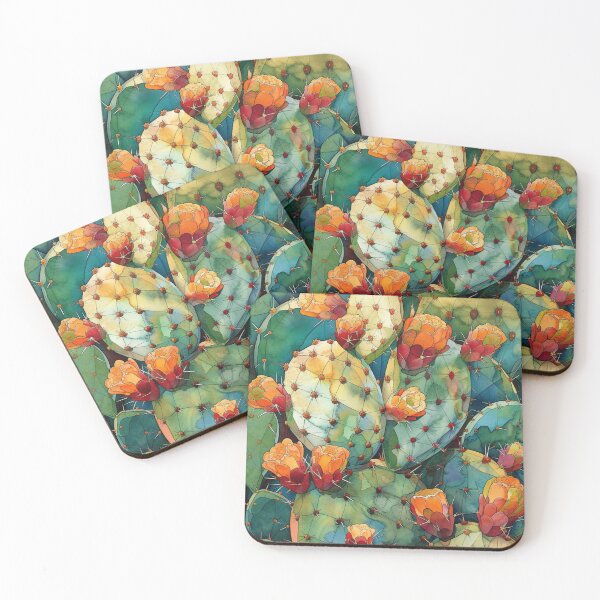 Item preview, Prickly Pear Cactus  designed and sold by linziczka.