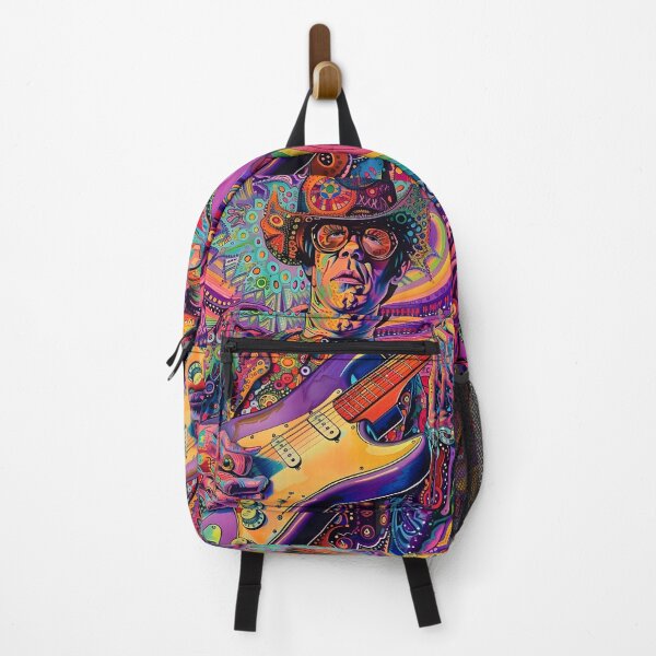 Item preview, psychedelic trippy guitar player designed and sold by dcrc.