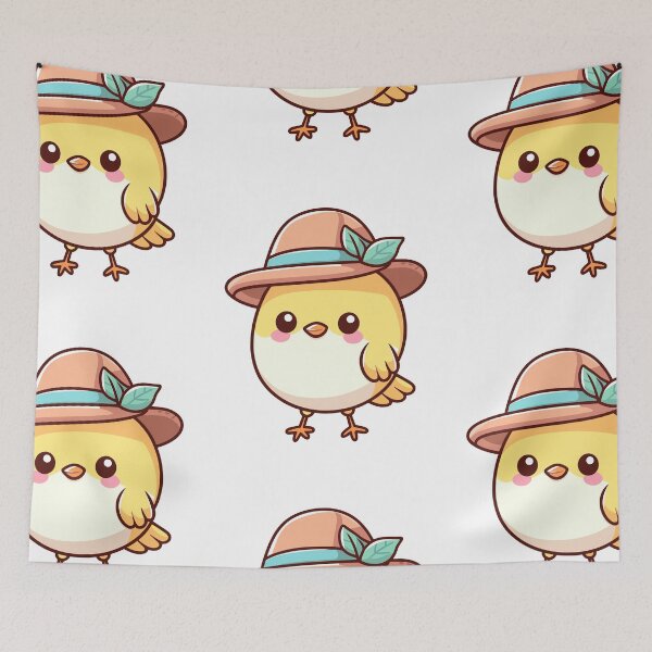 Item preview, Cool Finch in Hat designed and sold by ArtfulWeave.