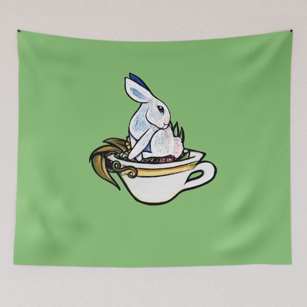 Item preview, Bunny Rabbit Teacup designed and sold by FrictionMaxxing.
