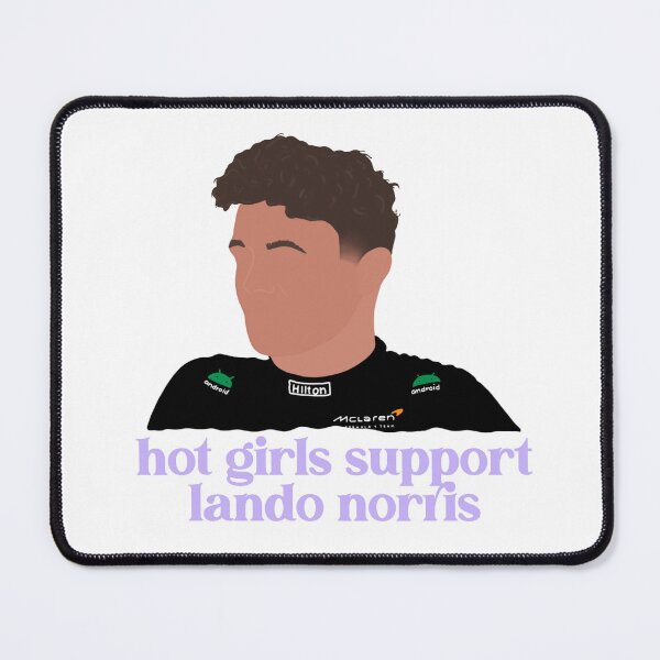 Item preview, Lilac Hot Girls Support Lando Norris designed and sold by formu-ale1.