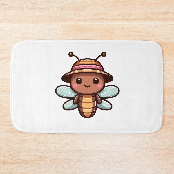 Item preview, Stylish Firefly with Hat designed and sold by ArtfulWeave.
