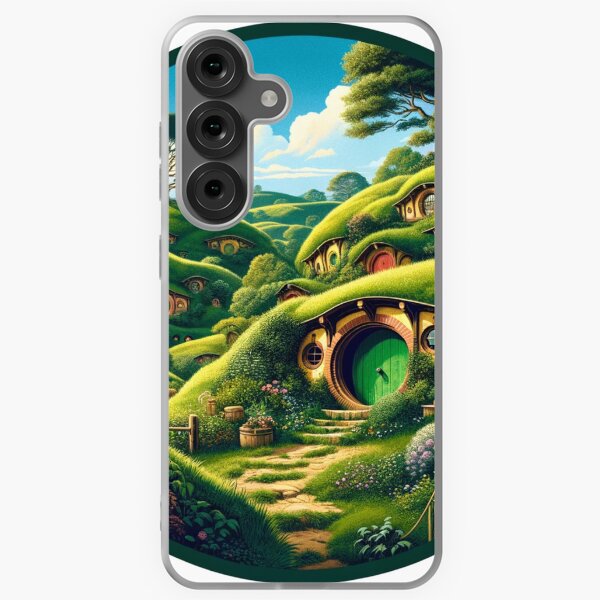 Item preview, Enchanted Hobbiton Landscape: Serene Fantasy Countryside designed and sold by MythicBiscuit.