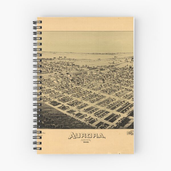 Item preview, Aurora, Missouri (1891) designed and sold by allhistory.