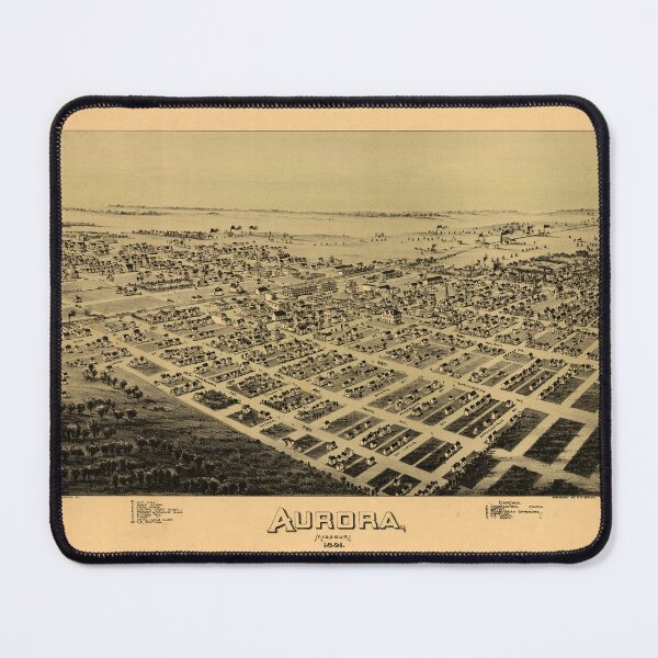 Item preview, Aurora, Missouri (1891) designed and sold by allhistory.