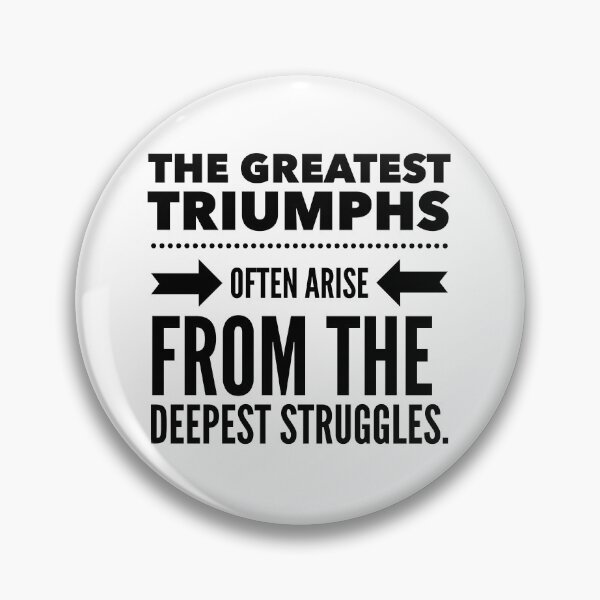 Item preview, Triumph from Struggle: Rise Above Adversity and Win designed and sold by Soaring Eagle.