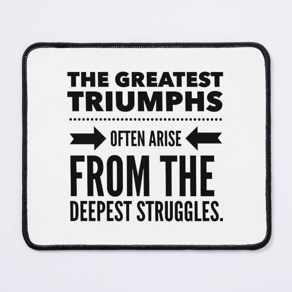 Item preview, Triumph from Struggle: Rise Above Adversity and Win designed and sold by Soaring Eagle.