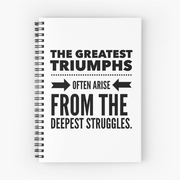 Item preview, Triumph from Struggle: Rise Above Adversity and Win designed and sold by Soaring Eagle.