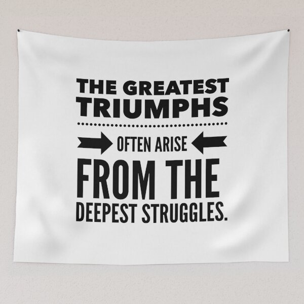Item preview, Triumph from Struggle: Rise Above Adversity and Win designed and sold by Soaring Eagle.