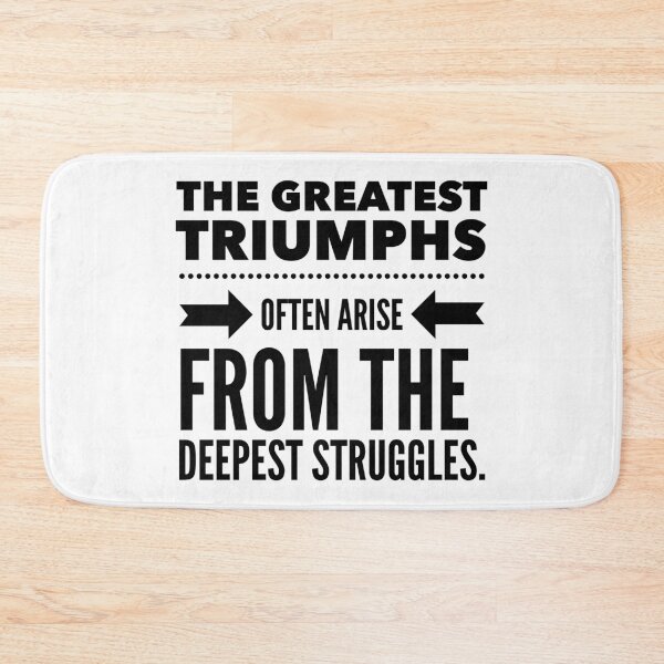 Item preview, Triumph from Struggle: Rise Above Adversity and Win designed and sold by Soaring Eagle.