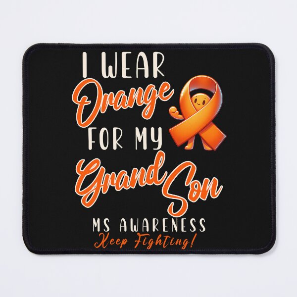 Item preview, MS Awareness I Wear Orange For My Grandson designed and sold by ZeptepiTrends.
